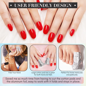 Makartt travel friendly nail remover kit for on the go