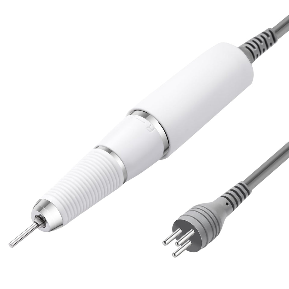 Makartt UP200 handpiece side view showing 30,000 RPM power for precise manicures