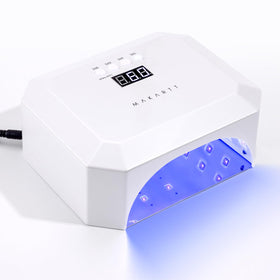Makartt UV Nail Lamp front view demonstrates compact design for salon and home use.