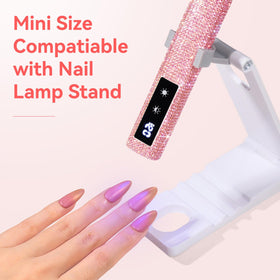 Makartt UV Nail Lamp USB rechargeable 800mAh for cord-free use