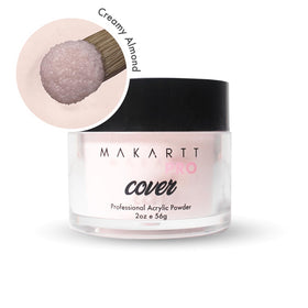 MakarttPro acrylic powder smooth-application close-up demonstrating glide and coverage.