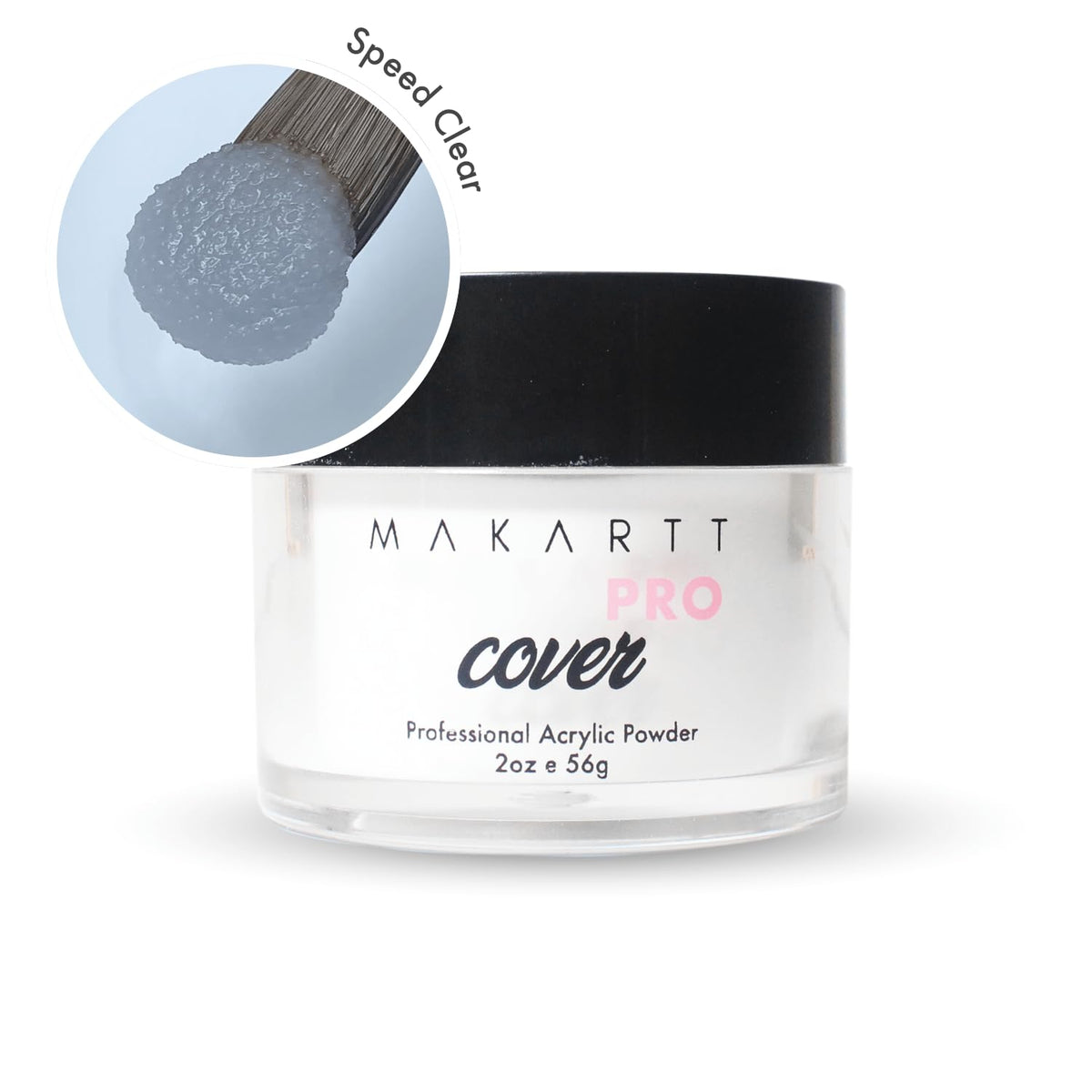 MakarttPro smooth-application cover powder for flawless, even nail coverage
