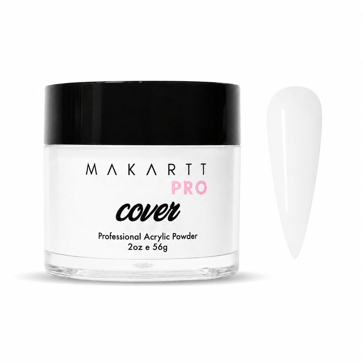 MakarttPro Ivory Lace acrylic powder for durable nail overlays