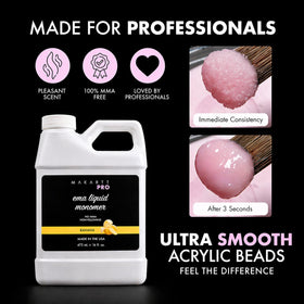 MakarttPro MMA-free EMA liquid ensures safe professional use with low odor.