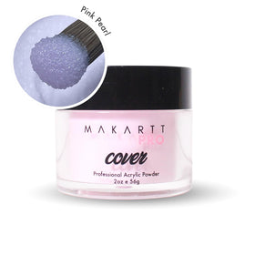 MakarttPro Pink Pearl cover powder swatches showcase versatile shades for various designs.