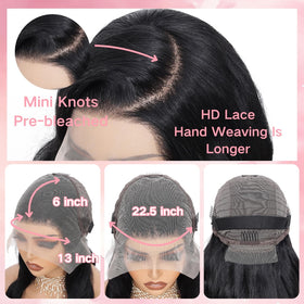 MAKATI pre-plucked hairline wig ready to style for a natural look