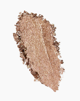 MAKE Beauty multi-chromatic eye shadow advanced ingredients support color payoff.