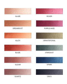 MAKE Beauty multi-chromatic eye shadow crease-proof wear all day.