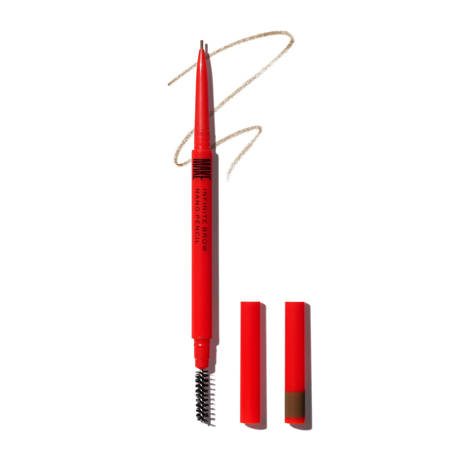 MAKE Beauty Nano Brow precision-tip creating hairlike strokes for natural definition