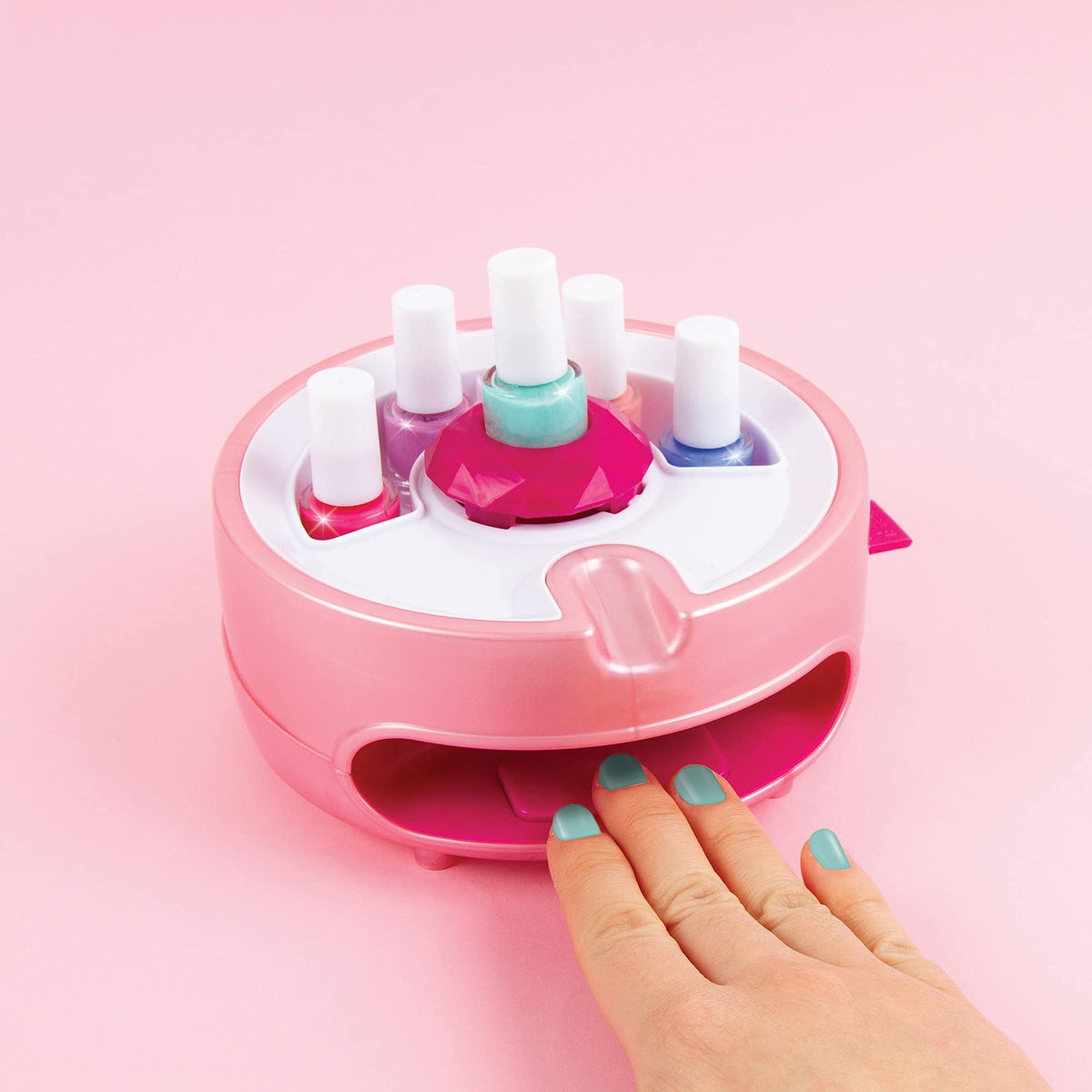 Make It Real Spa Day at Home scene with playful colors.