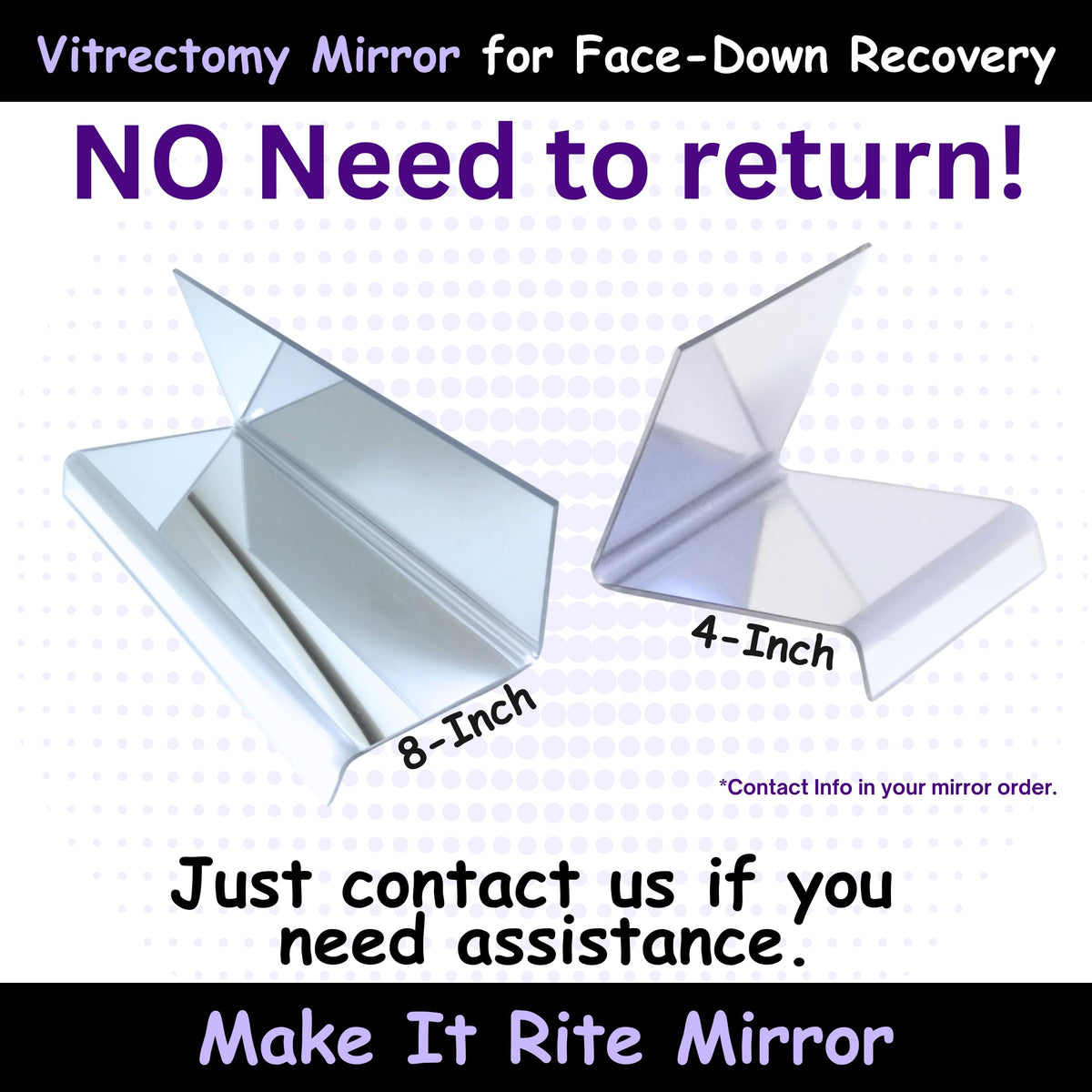 Make It Rite Mirror reflection keeps content readable and not upside down