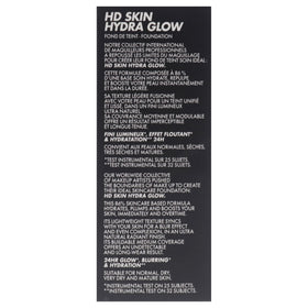 Make Up For Ever HD Skin Hydra Glow swatches on arm show even coverage.