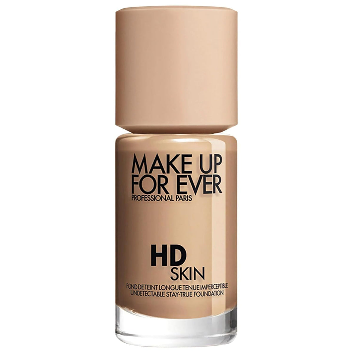 Make Up For Ever HD Skin Undetectable Longwear Foundation 2N26 bottle pour for easy application