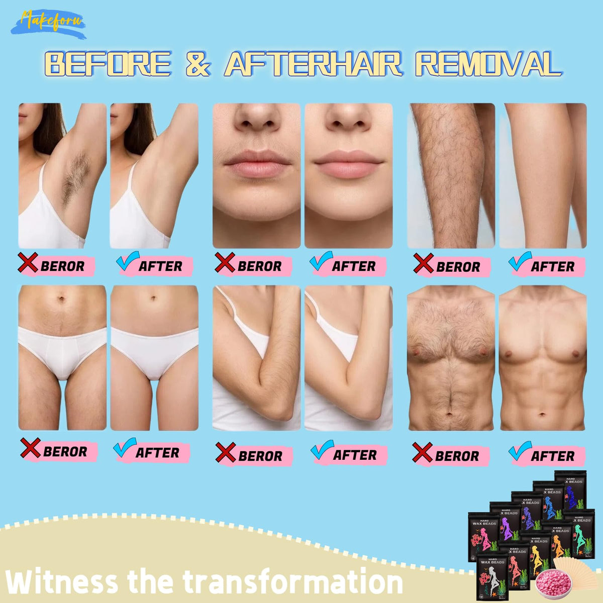 Makeforu twenty applicator sticks ensure precise, clean application