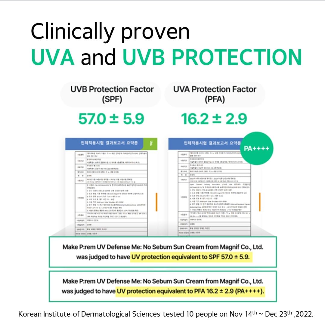 MakeP:REM UV Defence me No Sebum UV protection scene with sun rays