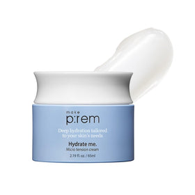 MAKEP:REM Hydrate Me bottle close-up for quick facial hydration