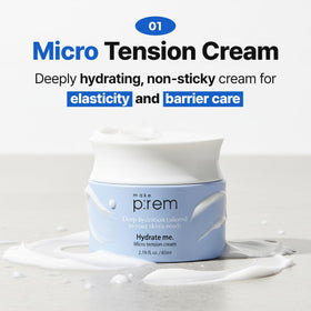 MAKEP:REM Hydrate Me hyaluronic acid swirl delivering deep hydration