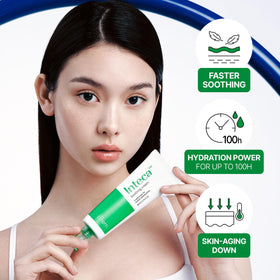 MAKEP:REM Inteca soothing cream suitable for sensitive skin care.