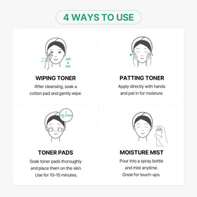 Make P:REM Safe Me. Relief Essence Toner model shows suitability for all skin types