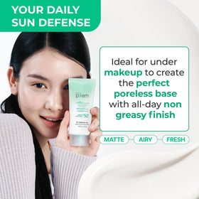 MAKEP:REM UV Defense Me no-whitecast in natural light
