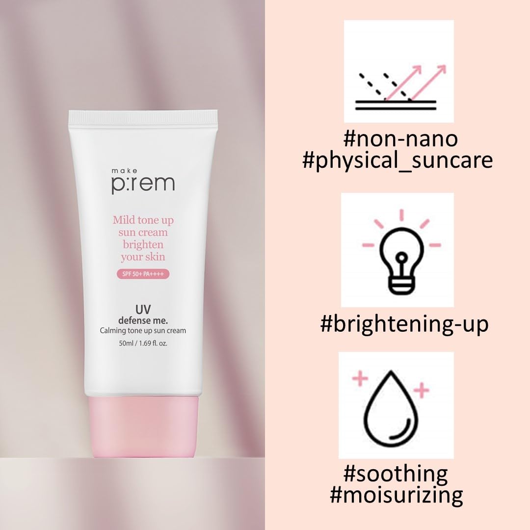MAKEP:REM UV Defense Me swatch on arm reveals even tone