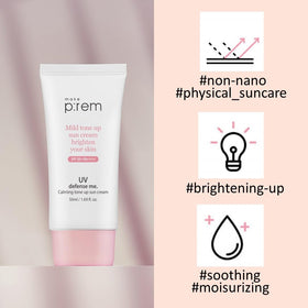 MAKEP:REM UV Defense Me swatch on arm reveals even tone