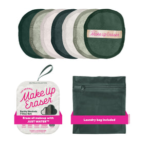 MakeUp Eraser 7-Day Set packaging shows eco-friendly cloths for gentle makeup removal