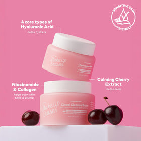 MakeUp Eraser Cloud Cleanse Balm texture melts away waterproof makeup smoothly.