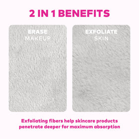 MakeUp Eraser Garden Fairies 7-Day Set machine washable towels for reusable skincare routine