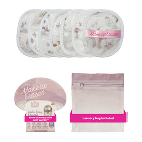 MakeUp Eraser Garden Fairies 7-Day Set packaging highlights an eco-friendly makeup remover kit