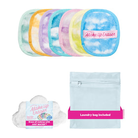 MakeUp Eraser Original 7-day set packaging shows box and cloths for easy makeup removal