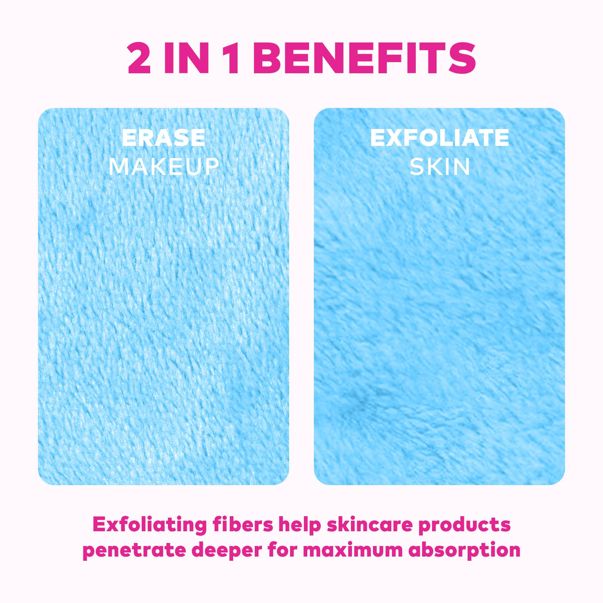 MakeUp Eraser Original 7-day set ultra-soft fibers gentle on sensitive skin