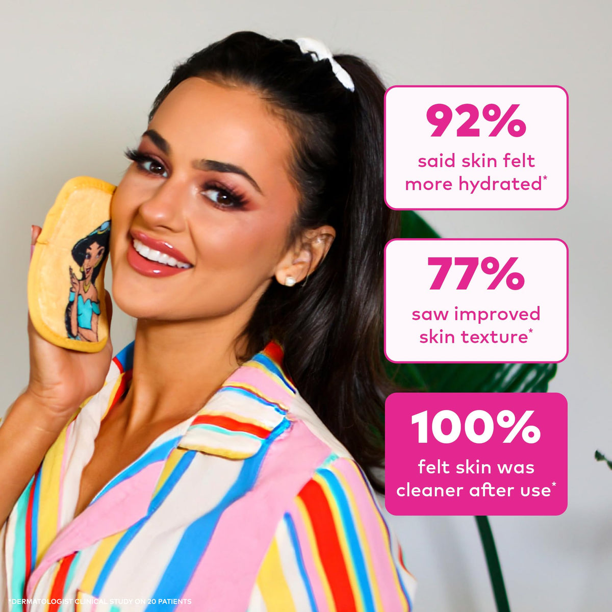 MakeUp Eraser Original reusable-washable icon highlights eco-friendly, machine-washable design