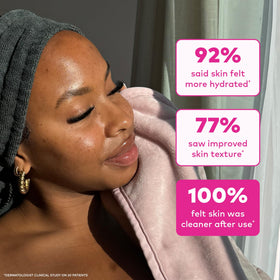 MakeUp Eraser Pro reusable and machine washable fabric for sustainable use