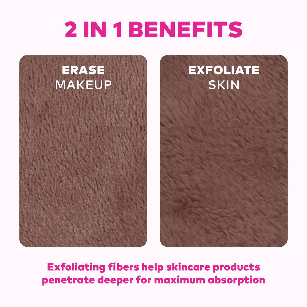 MakeUp Eraser reusable cloths emphasize eco-friendly alternative to disposable wipes