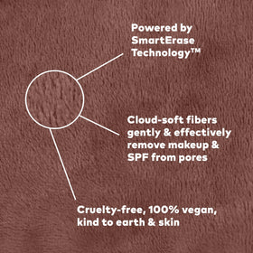 MakeUp Eraser soft microfiber close-up highlights skin-friendly materials