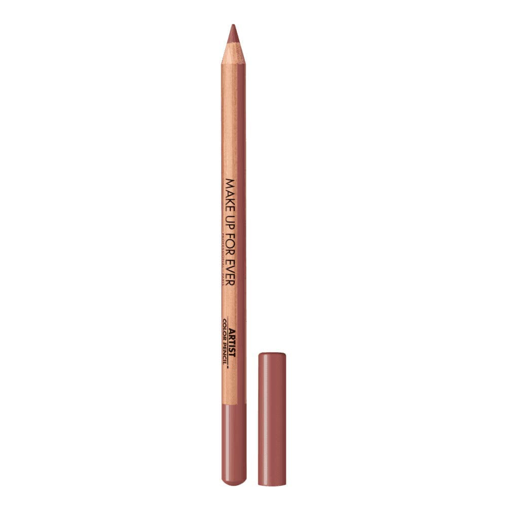 Make Up For Ever Artist Color Pencil 604 Up and Dowm Tan for precise, versatile color on cheeks.