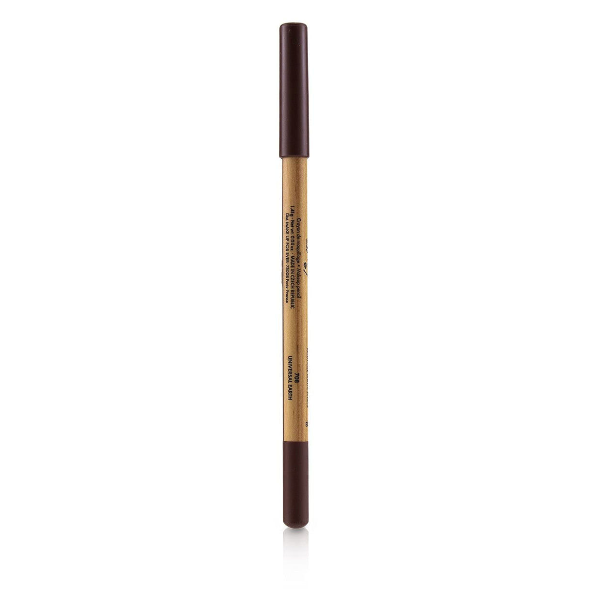 Make Up For Ever Artist Color Pencil Earth 708 applied for brow definition and liner.