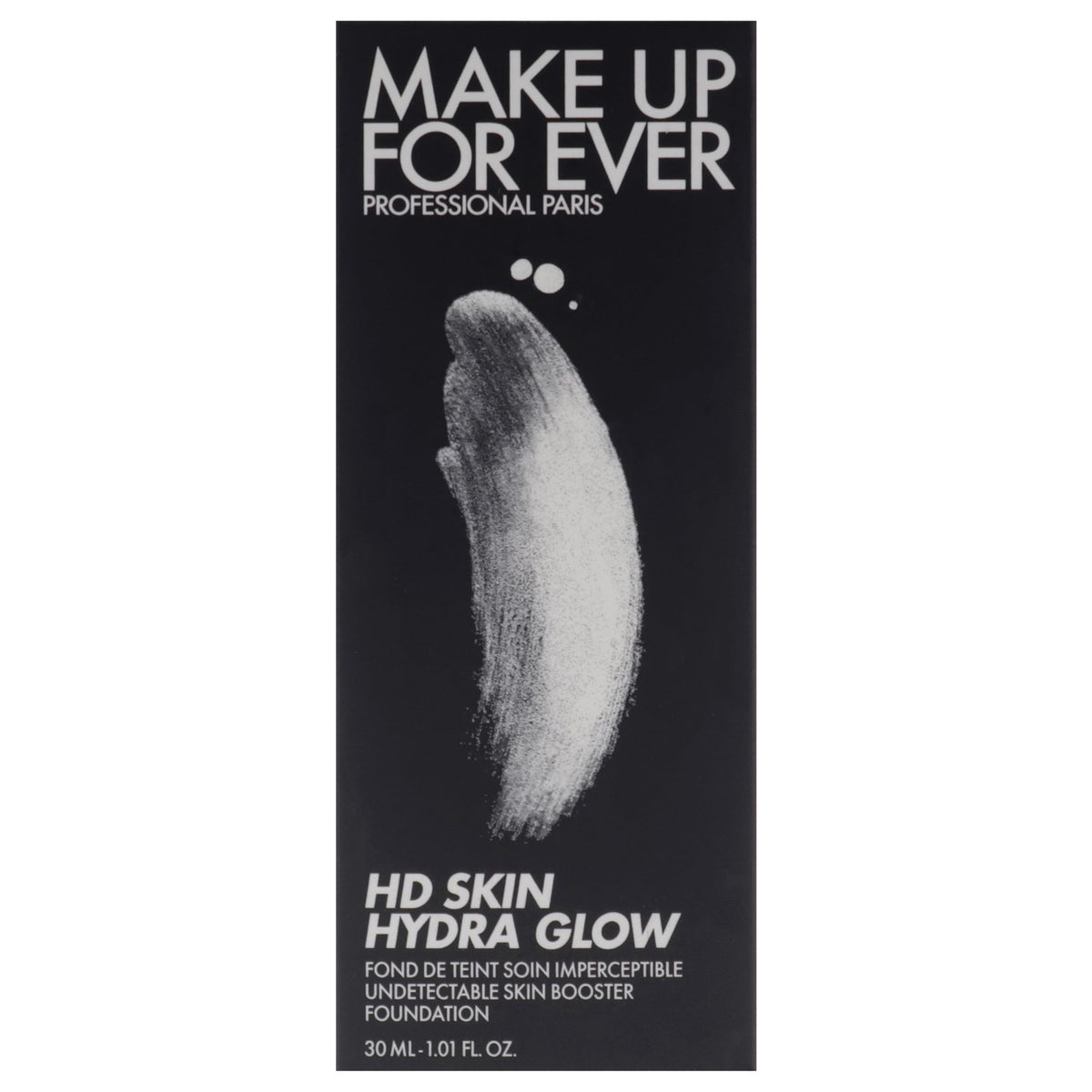 Make Up For Ever HD Skin Hydra Glow applying motion demonstrates buildable luminosity.