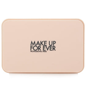 Make Up For Ever HD Skin Matte Powder Foundation brush application highlights easy blending.