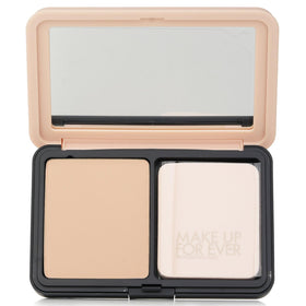 Make Up For Ever HD Skin Matte Powder Foundation 1N10 compact close-up showing a natural finish.