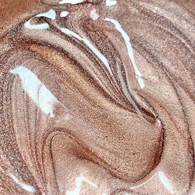 Molten Body Glow on legs provides a subtle, even luminance for the skin.