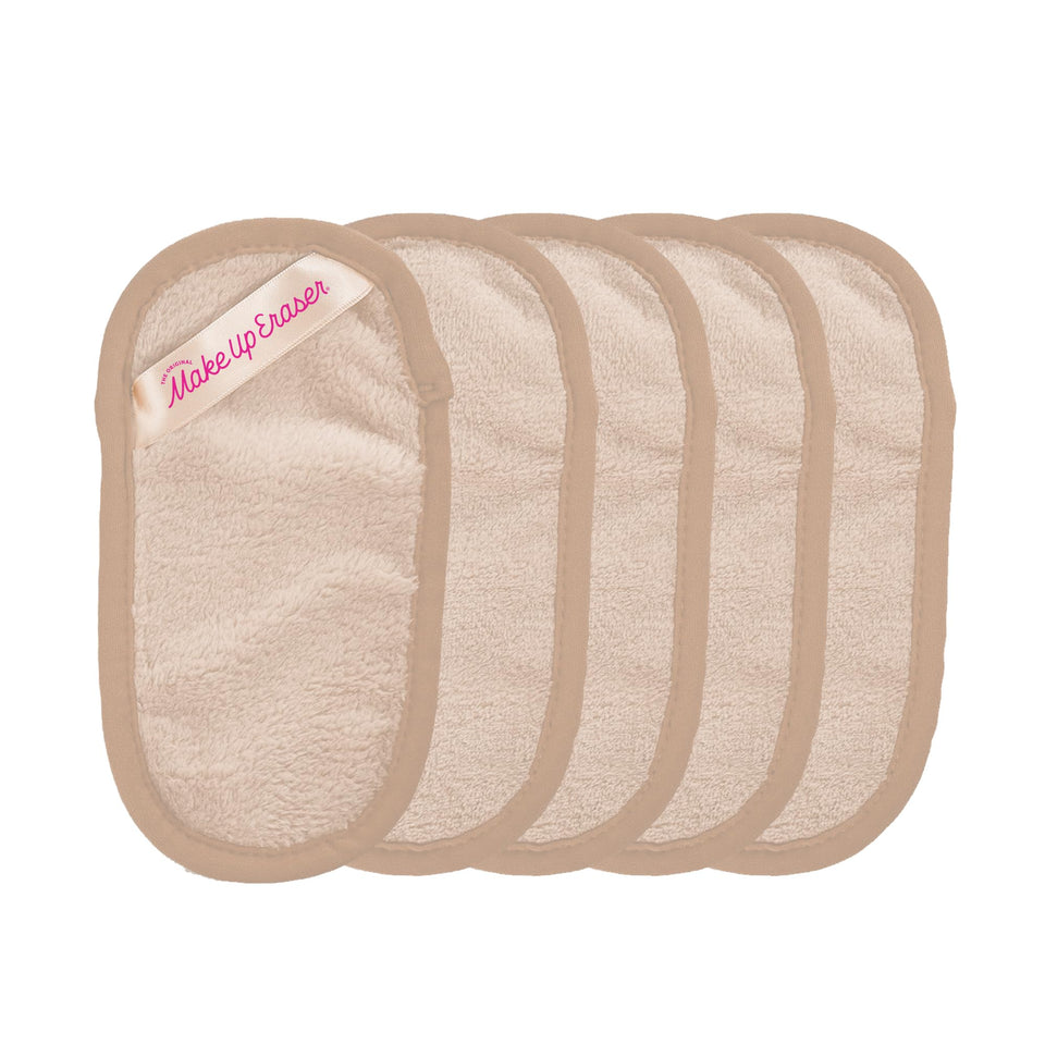 MakeUp Eraser Mini PRO 5-pack packaging front for water-based makeup removal