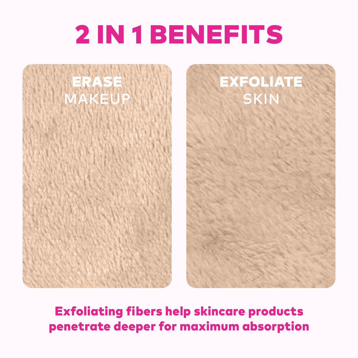 MakeUp Eraser coconut-scented set for refreshing routine.