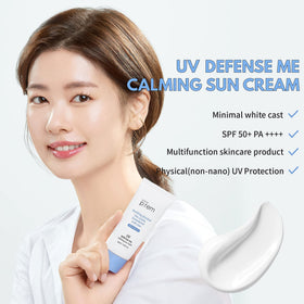 MAKEPREM vegan mineral sunscreen packaging highlights reef-safe, cruelty-free formulation.