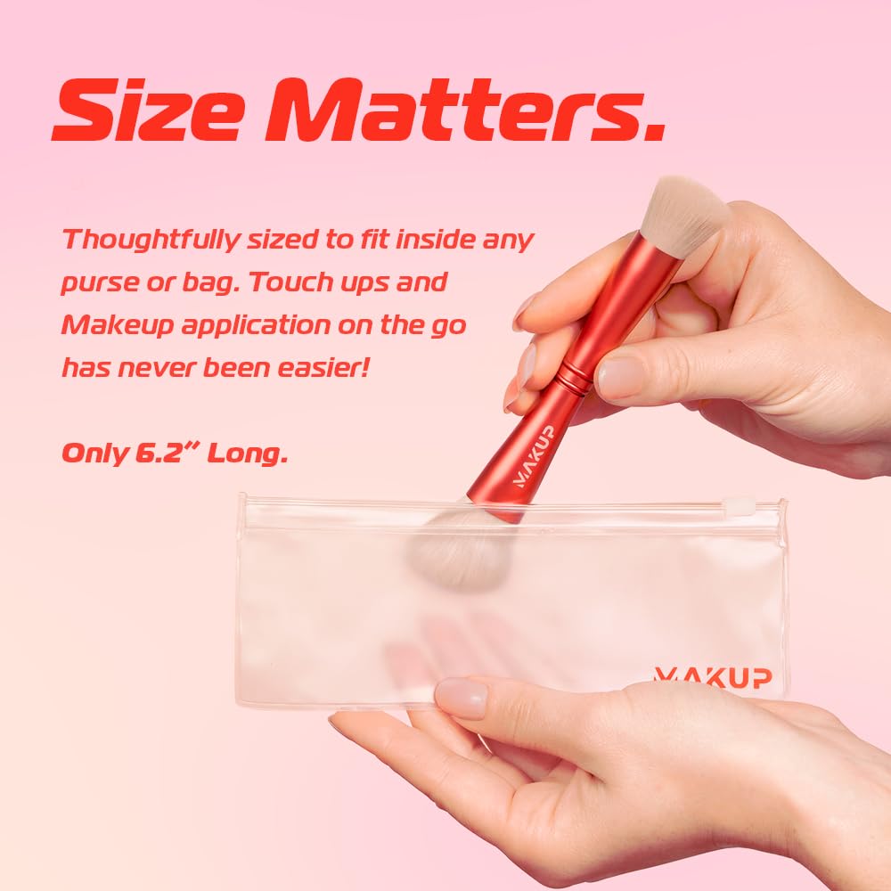 Makup Beauty JetSetter flat angled brush for eyeliner or brow precision