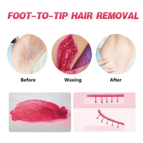 Makupala waxing session on legs and underarms with smooth results.