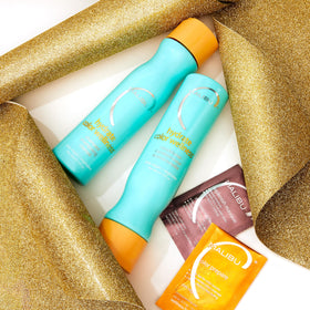 Part of a color care system with Replenish Masque and Malibu C