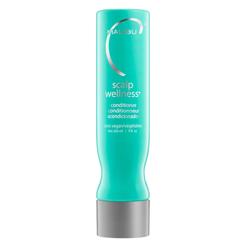 Malibu C Scalp Wellness Conditioner bottle front for refreshing scalp care