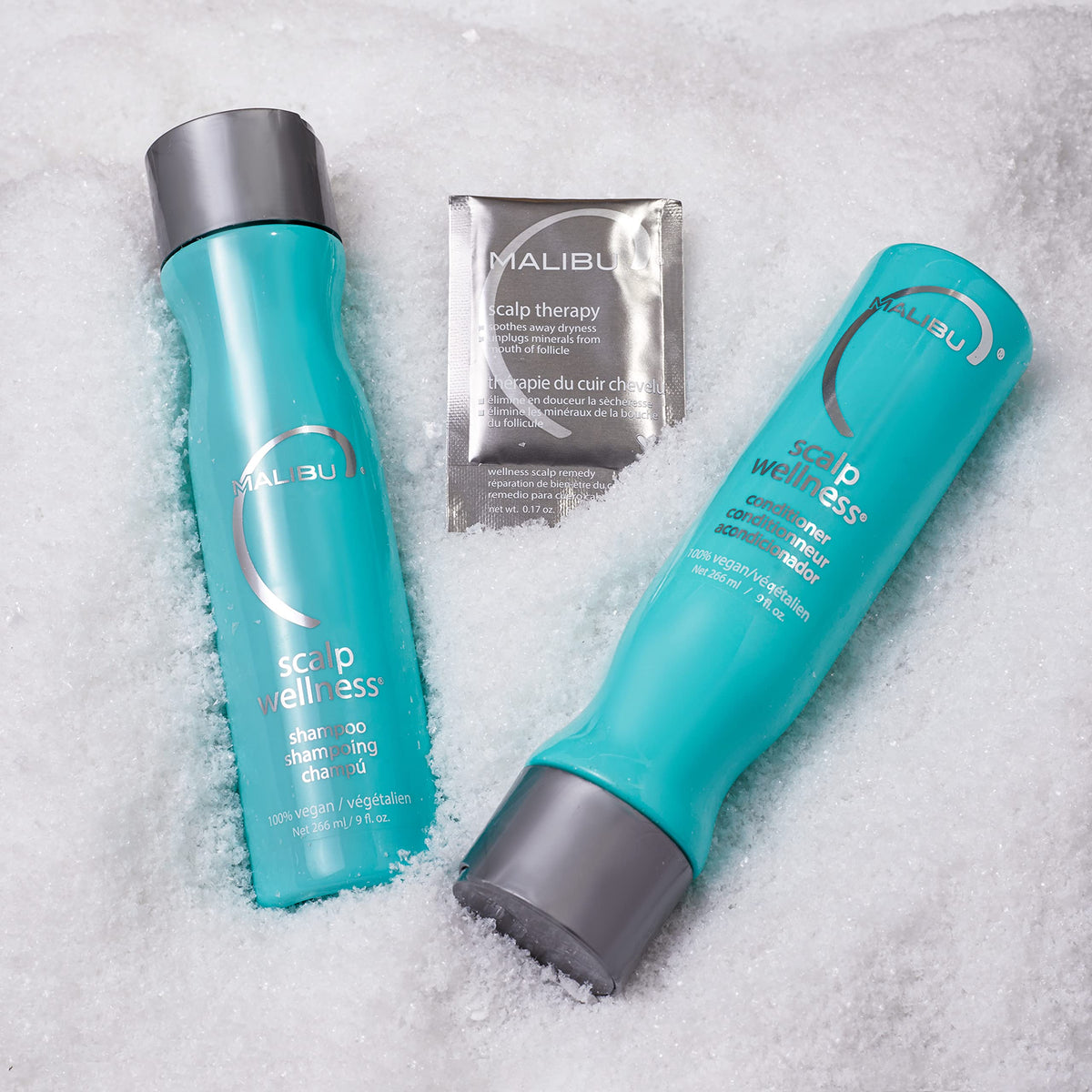 Malibu C Scalp Wellness Conditioner cream texture ready to hydrate dry scalp
